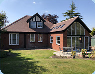 Extension by Buff Construction builders, Norwich
