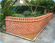 Brick Wall by Buff Construction