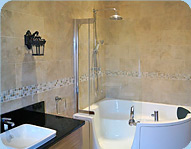 Easy Access Bath & Shower Room by Buff Construction